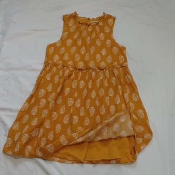 Lucky Brand Women's Yellow A-Line Sundress Sleeveless Size S - Picture 9 of 11